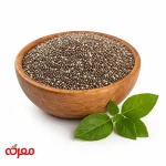 خرید دانه چیا تازه و باکیفیت برای اسموتی، پودینگ و رژیم غذایی سالم