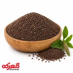 دانه بارهنگ مرغوب و پاک‌شده، گیاه دارویی برای درمان معده.