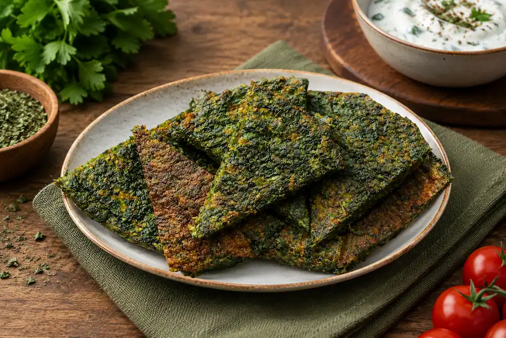 iranian koko sabzi